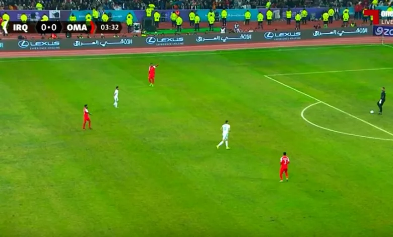 مباراة العراق عمان في نهائي خليجي