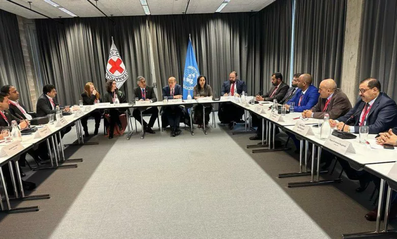 مفاوضات جنيف بشأن الأسرى والمختطفين في اليمن برعاية الأمم المتحدة
